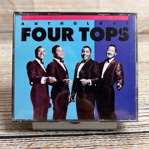 Four Tops Anthology 2-CD Set Motown Greatest‎ Hits D 201944 BMG Direct 1986 Soul